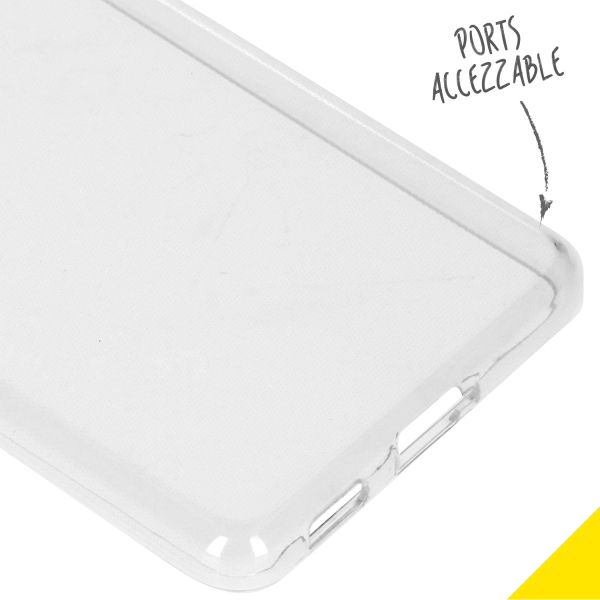 TPU Clear Cover Transparent für das Samsung Galaxy S21