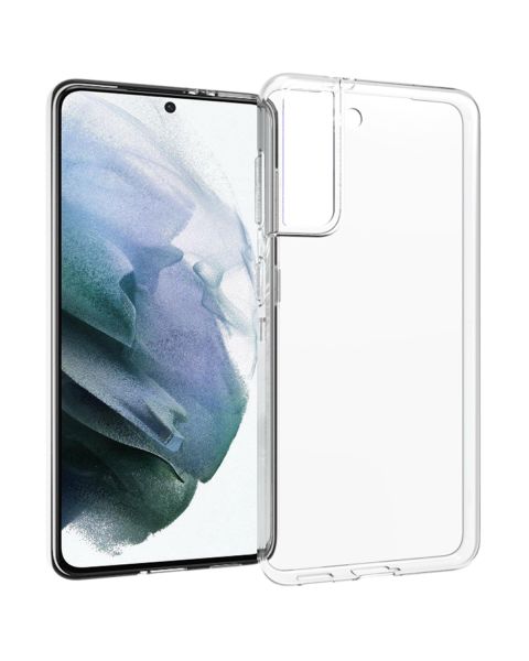 Accezz Clear Backcover Samsung Galaxy S21 - Transparant / Transparent