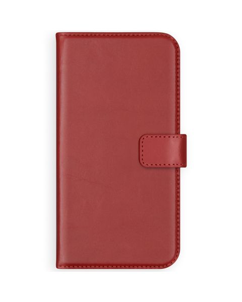 Echtleder Klapphülle für das Samsung Galaxy S21 - Rot