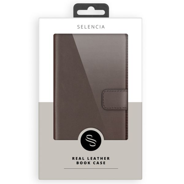 Echtleder Klapphülle für das Samsung Galaxy S21 - Braun