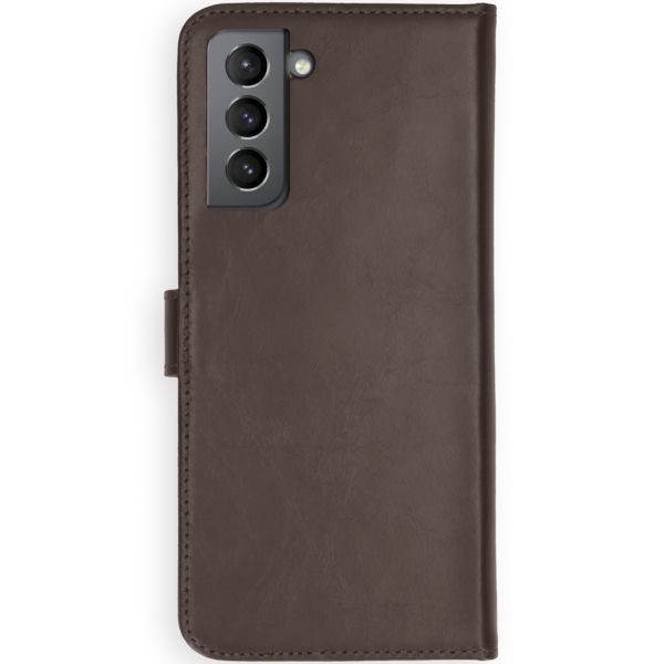 Echtleder Klapphülle für das Samsung Galaxy S21 - Braun