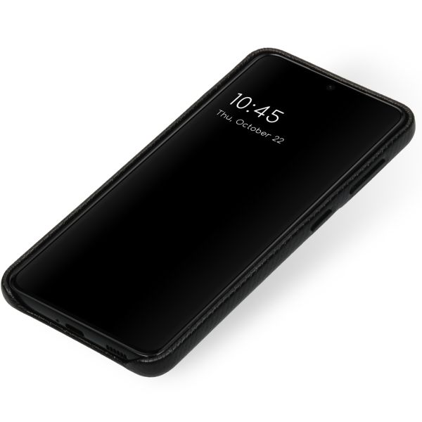 Selencia Gaia Slang Backcover Samsung Galaxy S21 - Zwart / Schwarz / Black