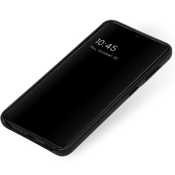Selencia Gaia Slang Backcover Samsung Galaxy S21 - Zwart / Schwarz / Black
