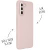 Liquid Silikoncase für das Samsung Galaxy S21 - Rosa