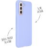 Liquid Silikoncase für das Samsung Galaxy S21 - Lila