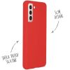 Accezz Liquid Silicone Backcover Samsung Galaxy S21 - Rood / Rot / Red