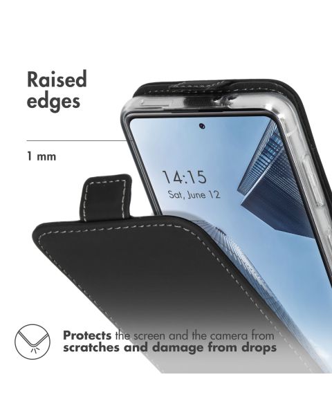 Accezz Flipcase Samsung Galaxy S21 - Zwart / Schwarz / Black
