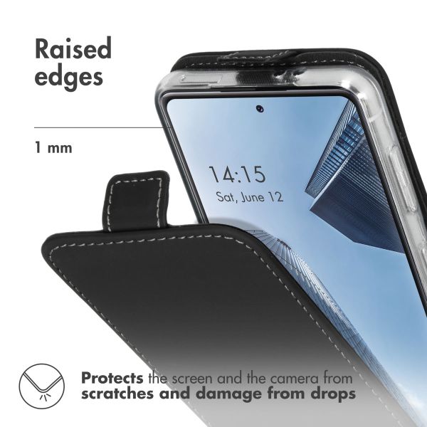 Accezz Flipcase Samsung Galaxy S21 - Zwart / Schwarz / Black