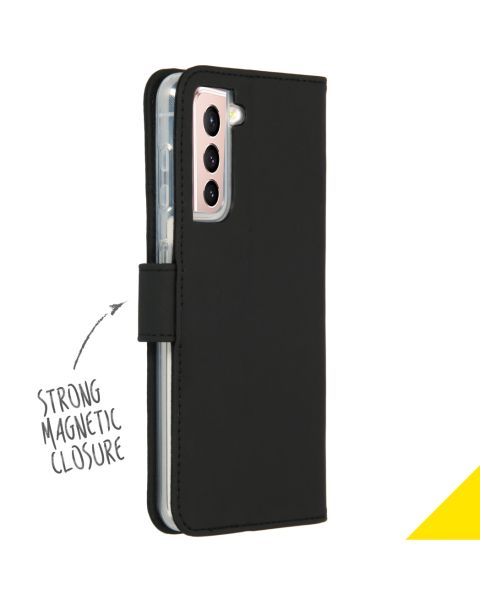 Wallet TPU Klapphülle für das Samsung Galaxy S21 Plus - Schwarz