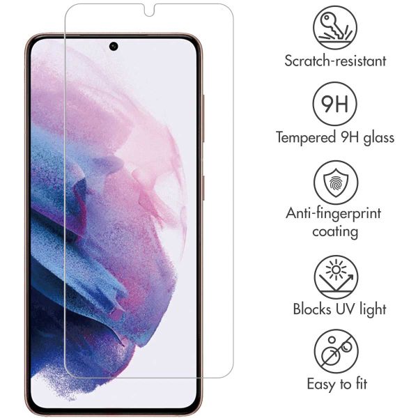Displayschutz aus gehärtetem Glas für das Samsung Galaxy S21 Plus