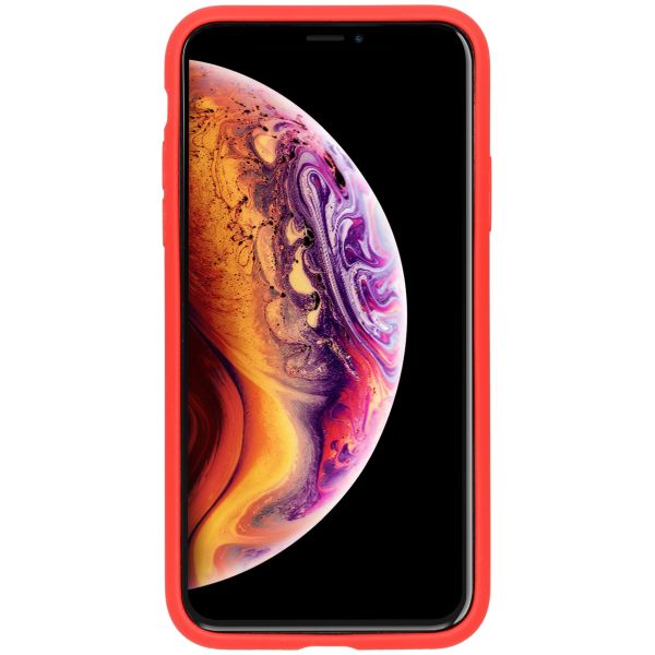 Liquid Silikoncase Rot für das iPhone Xs / X