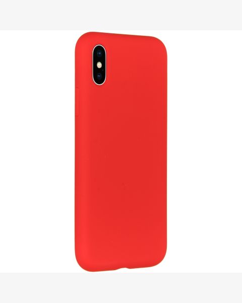 Liquid Silikoncase Rot für das iPhone Xs / X