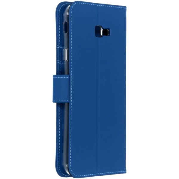 Wallet TPU Klapphülle Blau für das Samsung Galaxy J4 Plus