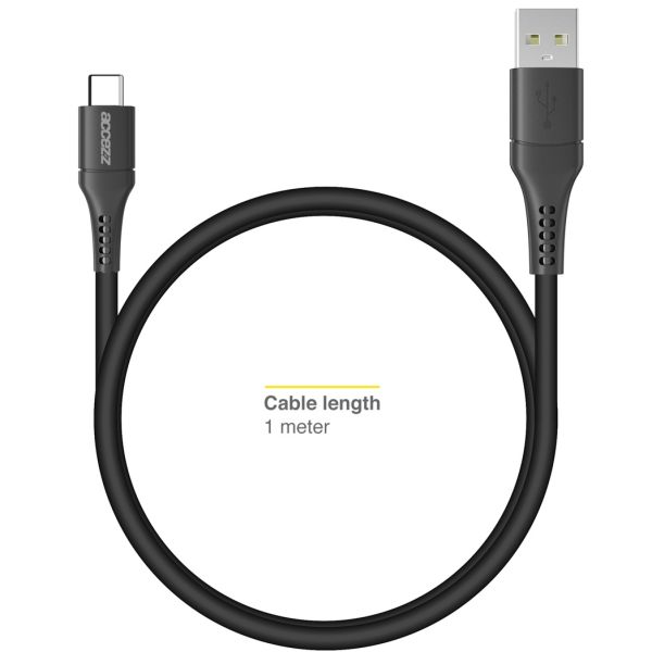 USB-C- auf USB-Kabel - 1 m - Schwarz