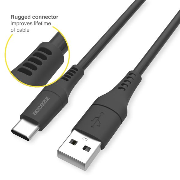 USB-C- auf USB-Kabel - 2 m - Schwarz