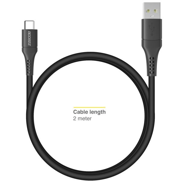 USB-C- auf USB-Kabel - 2 m - Schwarz