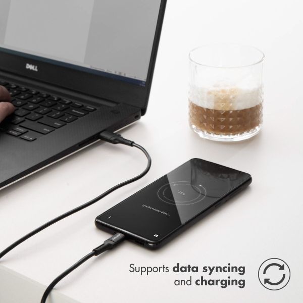USB-C- auf USB-Kabel - 2 m - Schwarz