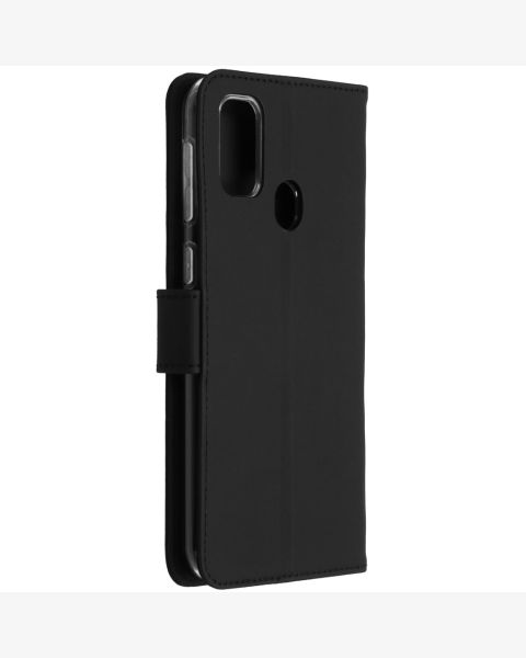 Wallet TPU Klapphülle Schwarz für das Samsung Galaxy M30s / M21