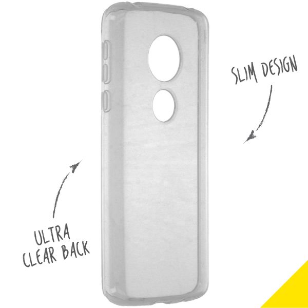 TPU Clear Cover Transparent für das Motorola Moto E5 / G6 Play