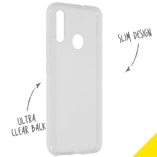 TPU Clear Cover Transparent für das Motorola Moto E6 Plus