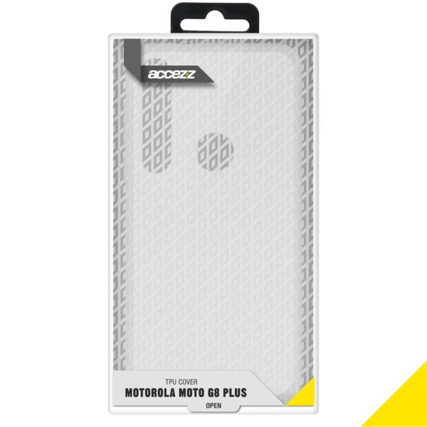 TPU Clear Cover Transparent für das Motorola Moto G8 Plus