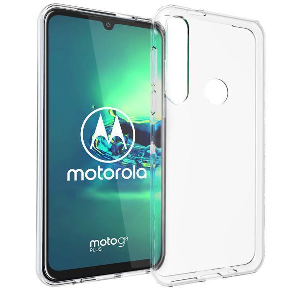 TPU Clear Cover Transparent für das Motorola Moto G8 Plus