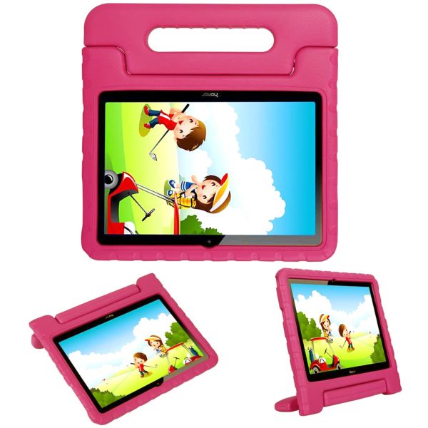 Kidsproof Backcover met handvat MediaPad T3 10 inch - Roze - Roze / Pink