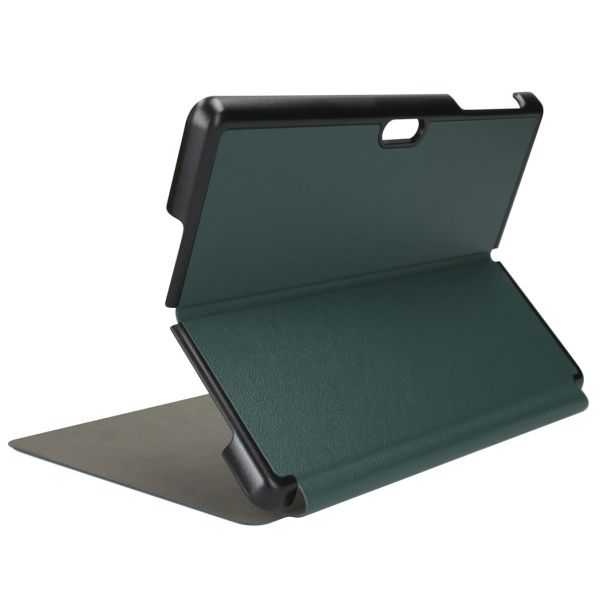 Trifold Bookcase Microsoft Surface Go 2 - Donkergroen - Donkergroen / Dark Green