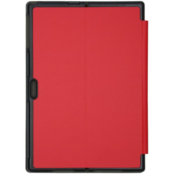 Stand Bookcase Microsoft Surface Pro 7 / 6 / 4 Pro (2017) - Rood / Red
