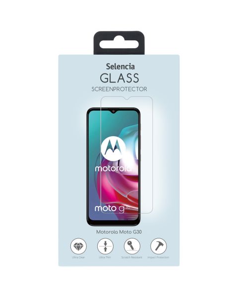 Selencia Gehard Glas Screenprotector Motorola Moto G30 / / G20 / G10 (Power) / E7i Power
