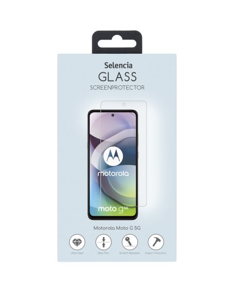 Displayschutz aus gehärtetem Glas für das Motorola Moto G 5G