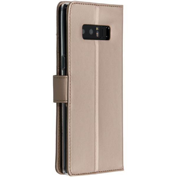 Wallet Softcase Booktype Samsung Galaxy Note 8 - Goud / Gold