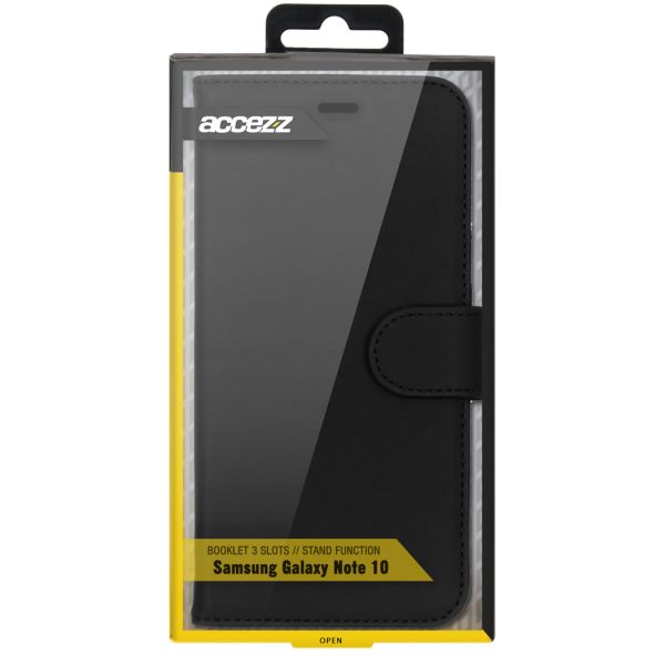 Wallet TPU Klapphülle Schwarz für das Samsung Galaxy Note 10