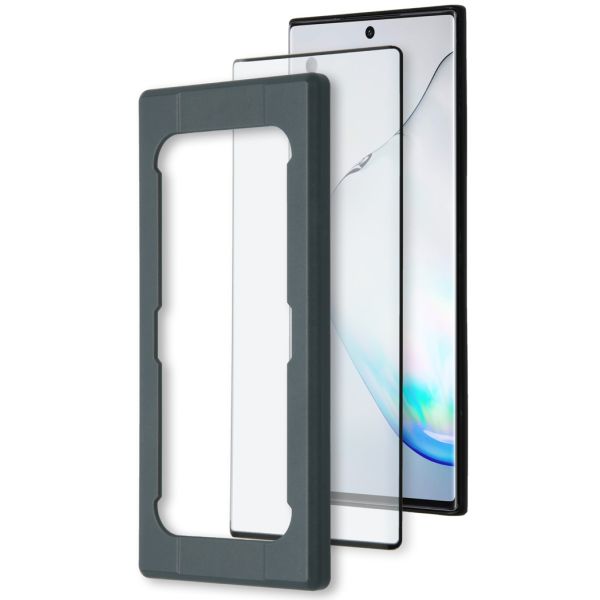 Glass Screenprotector + Applicator Galaxy Note 10 Plus - Screenprotector
