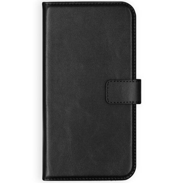 Echt Lederen Booktype OnePlus 7 - Zwart - Zwart / Black