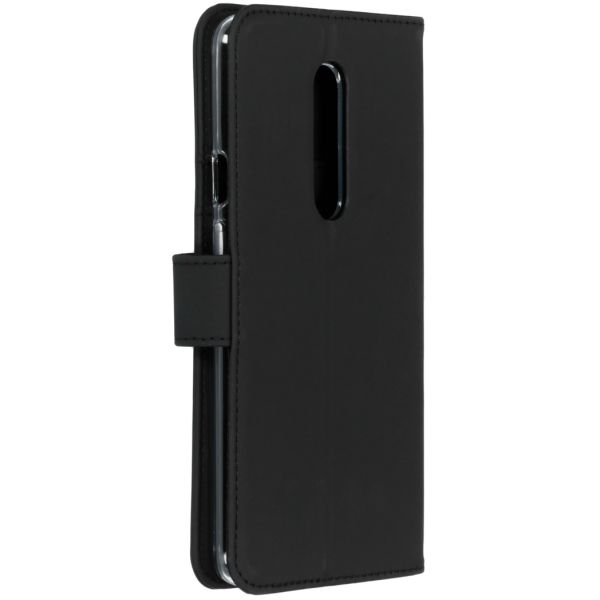 Wallet Softcase Booktype OnePlus 7 Pro - Zwart - Zwart / Black