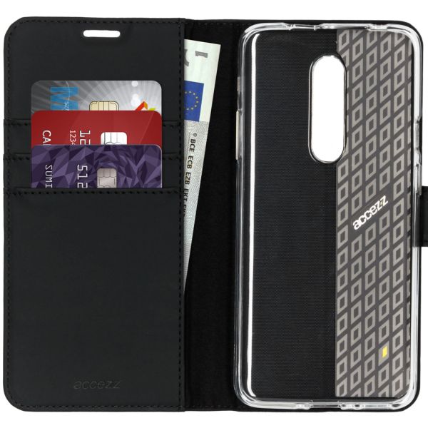 Wallet Softcase Booktype OnePlus 7 Pro - Zwart - Zwart / Black