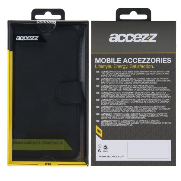 Wallet Softcase Booktype OnePlus 7 Pro - Zwart - Zwart / Black