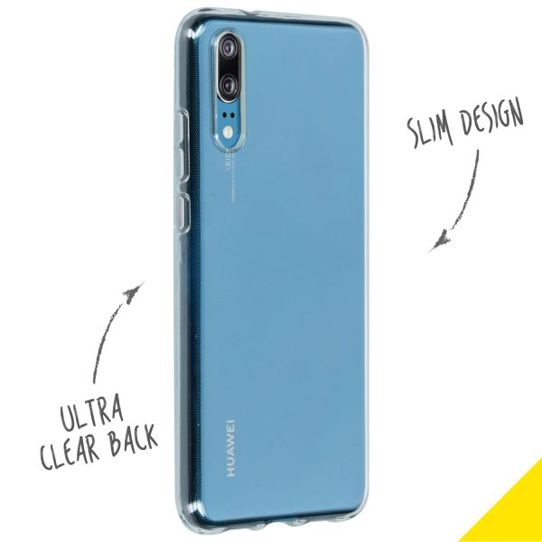 Transparentes TPU Clear Cover für das Huawei P20