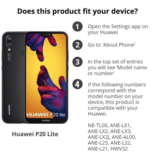 Transparentes TPU Clear Cover für das Huawei P20 Lite