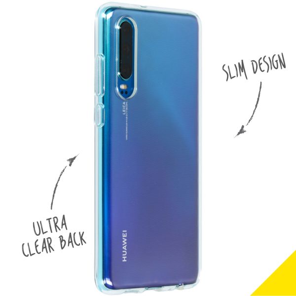 TPU Clear Cover Transparent für das Huawei P30