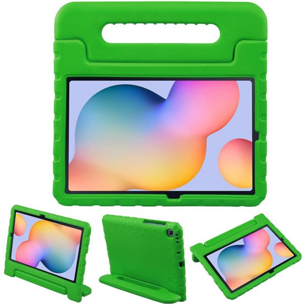 Kidsproof Backcover met handvat Samsung Galaxy Tab S6 Lite - Groen / Green