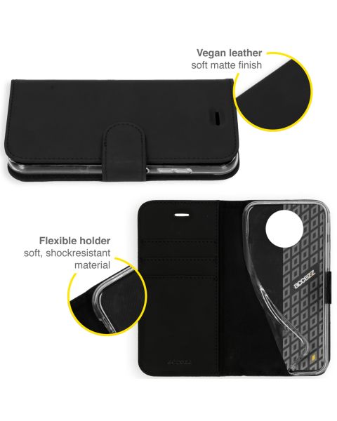 Wallet TPU Klapphülle für das Xiaomi Poco X3 (Pro) - Schwarz