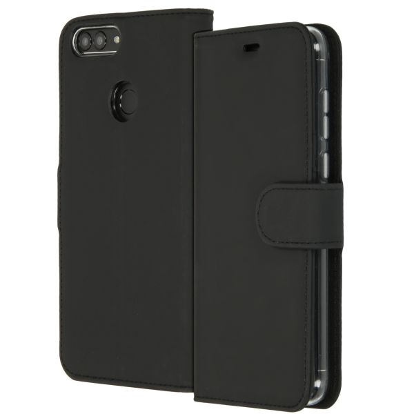 Schwarzes Wallet TPU Klapphülle für das Huawei P Smart