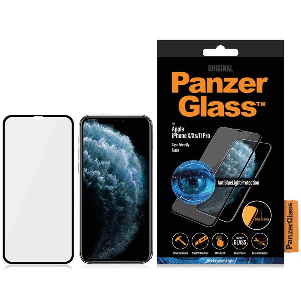 PanzerGlass CF AntiBlueLight Screenprotector iPhone 11 Pro / Xs / X