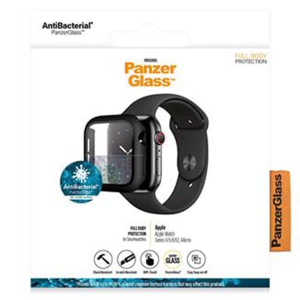 Full Body Case für Apple Watch Series 1-6 / SE 44 mm - Schwarz