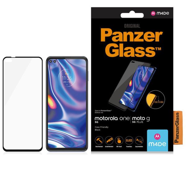 PanzerGlass Case Friendly Screenprotector Motorola Moto G 5G Plus