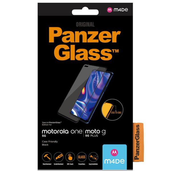 PanzerGlass Case Friendly Screenprotector Motorola Moto G 5G Plus