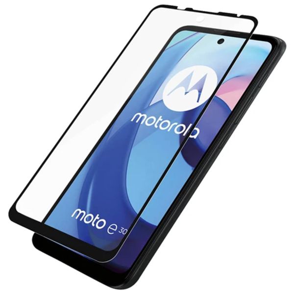 PanzerGlass Case Friendly Screenprotector Motorola Moto E30 / E40 - Zwart