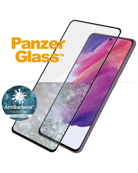 Case Friendly Antibakterieller Screen Protector für das Samsung Galaxy S21 FE - Schwarz